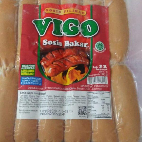 Vigo Sosis Sapi Bakar 500 G 12S