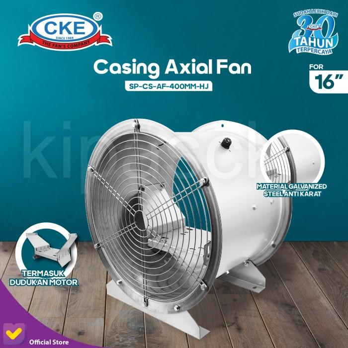 Gambar CKE Casing Axial Fan 16 Inch Galvanis / Body Kipas Aksial Blower 16 dari CKE Fan Official Kab. Tangerang Tokopedia