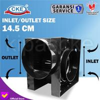 Gambar CKE Exhaust Fan Mini Sirocco Sudut Tabung Industrial 6 Inline Duct dari CKE Fan Official Kota Administrasi Jakarta Barat 2 Tokopedia