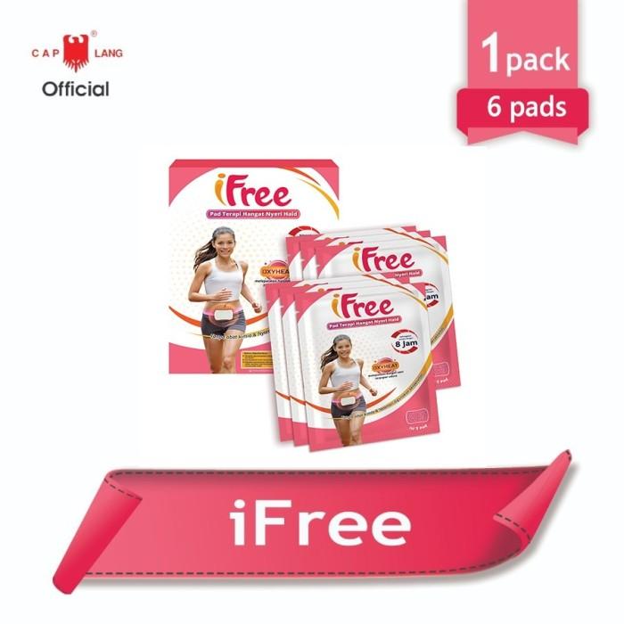 Cap Lang iFree 1 Pack isi 6 Pads
