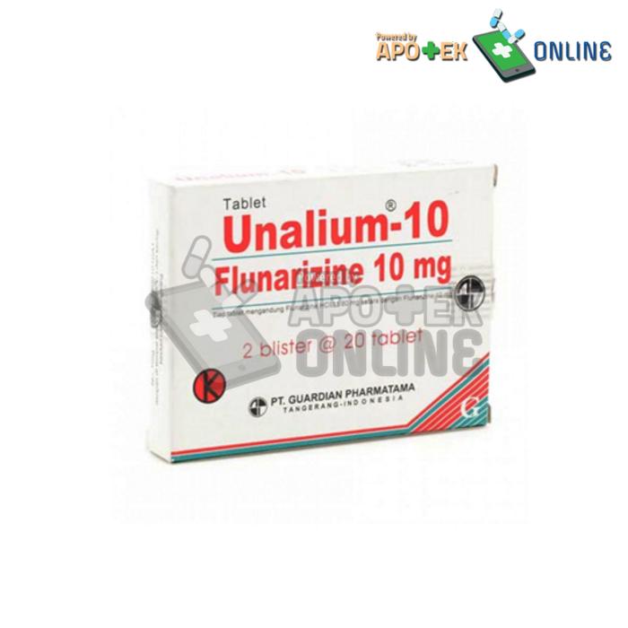 UNALIUM 10 MG STRIP 20 TABLET