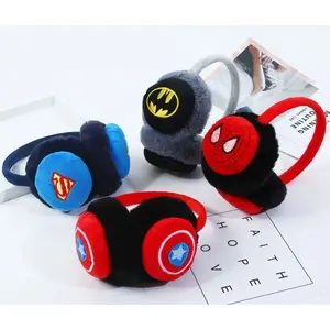 Earmuff/Penutup Telinga musim Dingin Bayi anak dan Dewasa SUPERHERO