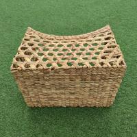 Gambar Keranjang Tempat Majalah Handle Persegi Enceng Gondok Besar 40x27x38cm dari Tanaga Online Shop Kota Administrasi Jakarta Barat 5 Tokopedia