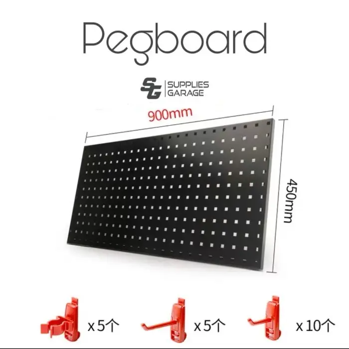 SG Pegboard Tools Organizer Wall Mount Detailing Workshop 0