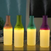 Gambar USB Cool Bottle Humidifier with LED Light - 180ml - Green dari Tanaga Online Shop Kota Administrasi Jakarta Barat 2 Tokopedia