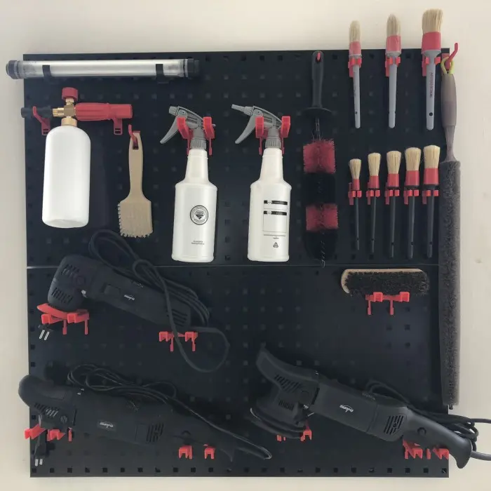 SG Pegboard Tools Organizer Wall Mount Detailing Workshop 1
