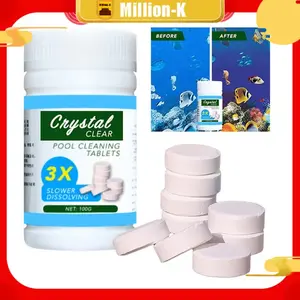 Obat Pembersih Kolam Renang / Dispenser Floating Chlorine Tablet / Pelampung Tablet Kolam Renang