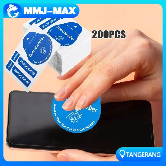 200pcs Sticker Anti Debu  / Kamera  / Dust Absorber/ Gadget/ Stiker Pembersih Layar Hp