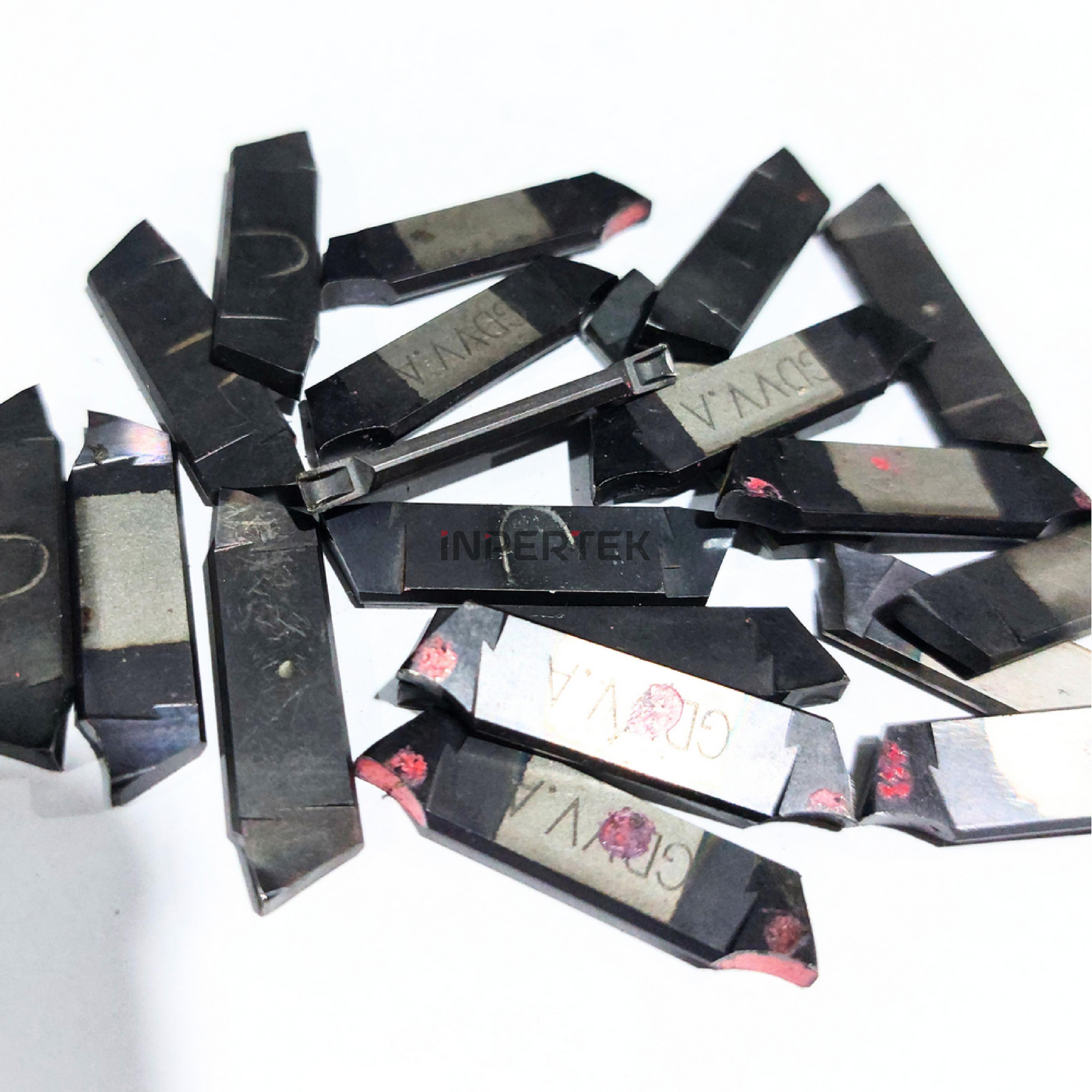 Insert G29.0300 Mata Bubut G29 3mm Pahat Betel G29.03 CUT 3 Grooving Profiling Pisau Potong Parting Cutting 3 mm — foto asli 4