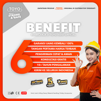 Gambar Screw Jack / Dongkrak Ulir Botol 10 Ton TOYO dari toyohoist.co.id Kota Administrasi Jakarta Pusat 4 Tokopedia