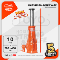 Gambar Screw Jack / Dongkrak Ulir Botol 10 Ton TOYO dari toyohoist.co.id Kota Administrasi Jakarta Pusat 1 Tokopedia