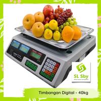 Gambar TIMBANGAN DIGITAL 30 KG TIMBANGAN TEPUNG BUAH LAYAR LED SLV dari SL SBY_NEW Kota Surabaya 1 Tokopedia