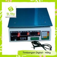 Gambar TIMBANGAN DIGITAL 30 KG TIMBANGAN TEPUNG BUAH LAYAR LED SLV dari SL SBY_NEW Kota Surabaya 3 Tokopedia