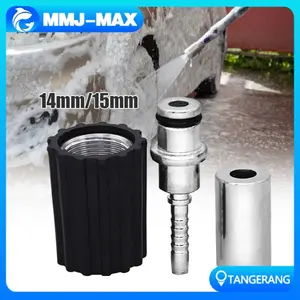 M22 X 14/15mm  Fitting Nepel Selang Jet Cleaner High Pressure Washer Universal Kepala Selang