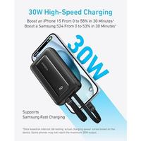 Gambar Anker Zolo Power Bank 10.000mAh 30W Max Fast Portable Charger with Built-in USB-C and MFi Certified Lightning Cables - A1680 - Putih dari Anker Official Medan Kota Medan 2 Tokopedia