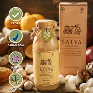 Dijual SATYA Jus Bawang Putih Tunggal Jahe Merah Madu Hutan Lemon Cuka ApelTerlarisa