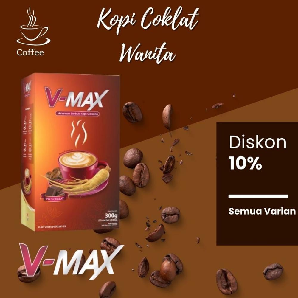 ASLI V- Kopi Stamina Wanita Pebah wanita Tahan Lama READY STOCK