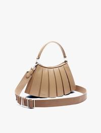 Gambar Small Lenglen Leather Hobo Bag - Beige dari Lacoste Official Store Kab. Bogor 2 Tokopedia
