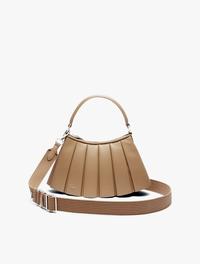 Gambar Small Lenglen Leather Hobo Bag - Beige dari Lacoste Official Store Kab. Bogor 1 Tokopedia