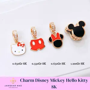 CHARM DISNEY MICKEY  HELLO KITTY 8K