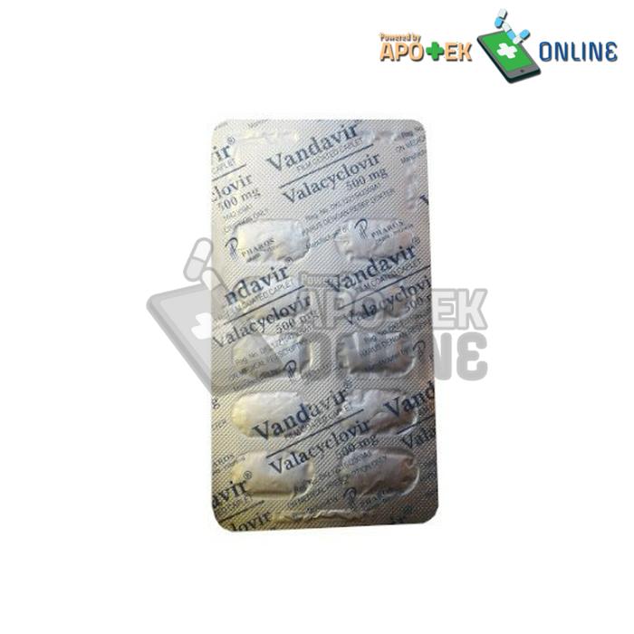 VANDAVIR 500 MG STRIP 10 KAPLET
