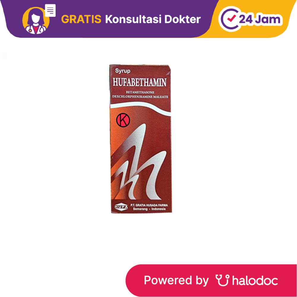 Hufabethamin Syrup 60 Ml Botol