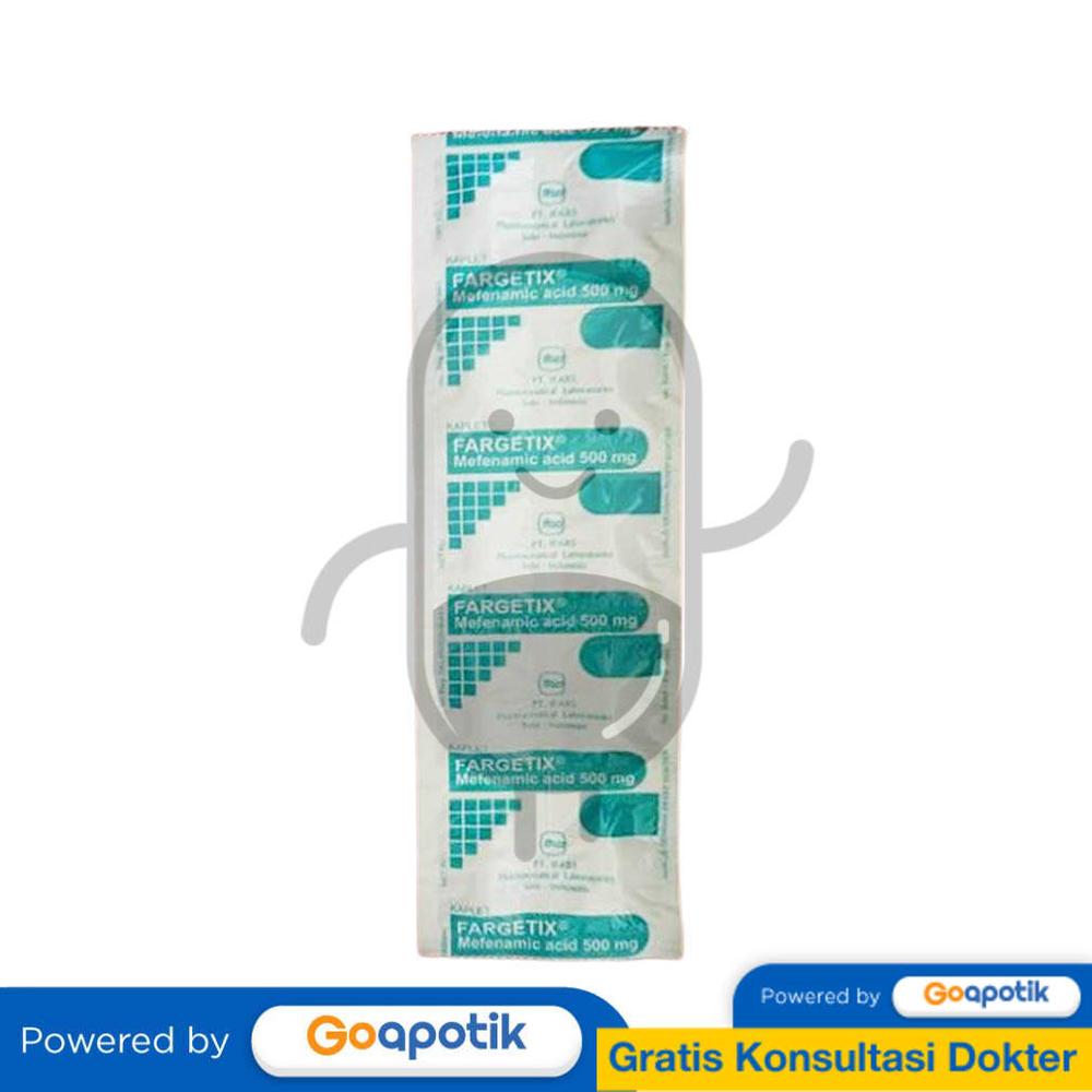 FARGETIX 500 MG STRIP 10 KAPLET