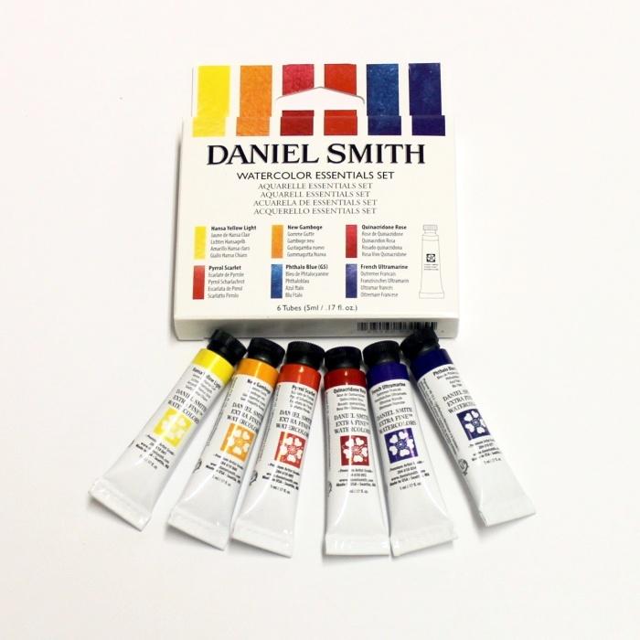 Jual PROMO Daniel Smith Extra Fine Artist Watercolor Essential Set (6 ...