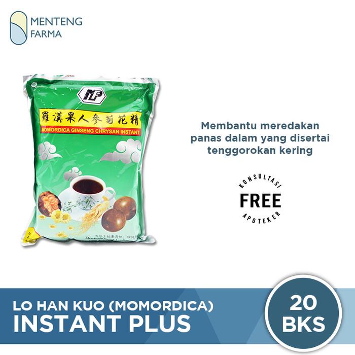 Lo Han Kuo (Momordica) Ginseng Chrysan Instant Plus Isi 20 Sachet