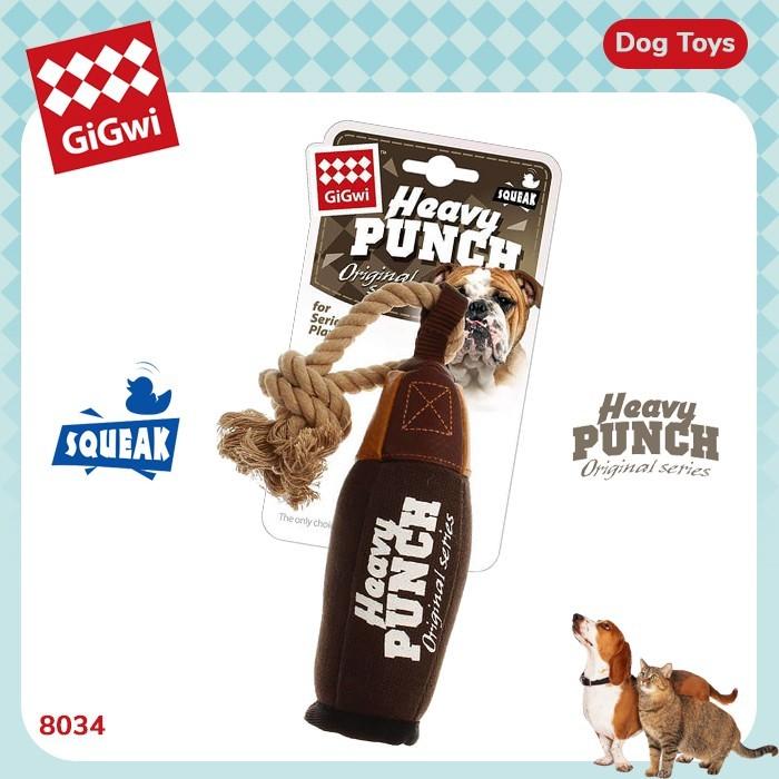 Gambar GIGWI Heavy Punch Punching Bag with Squeaker dari Pet Republic Indonesia Kota Administrasi Jakarta Utara Tokopedia