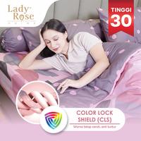 Gambar Lady Rose Prime - Bed Cover Set King 180x200 Tinggi 30Cm Rumbai - Latifa dari Lady Rose Sprei Kab. Bandung 5 Tokopedia