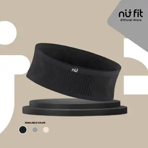 Nu Fit - Running Belt / Tas Pinggang Elastis / Tas Lari Pria Elastis - Hitam, STerlaris