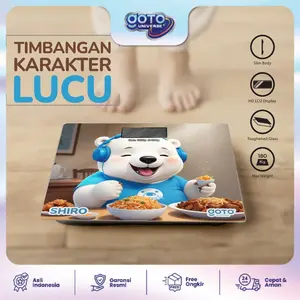 Goto Mawmaw Timbangan Berat Badan Digital Karakter Body Scale 180 Kg