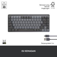 Gambar LOGITECH MX MECHANICAL MINI TACTILE KEYBOARD WIRELESS BLUETOOTH dari GGSTORESBY Kota Surabaya 4 Tokopedia