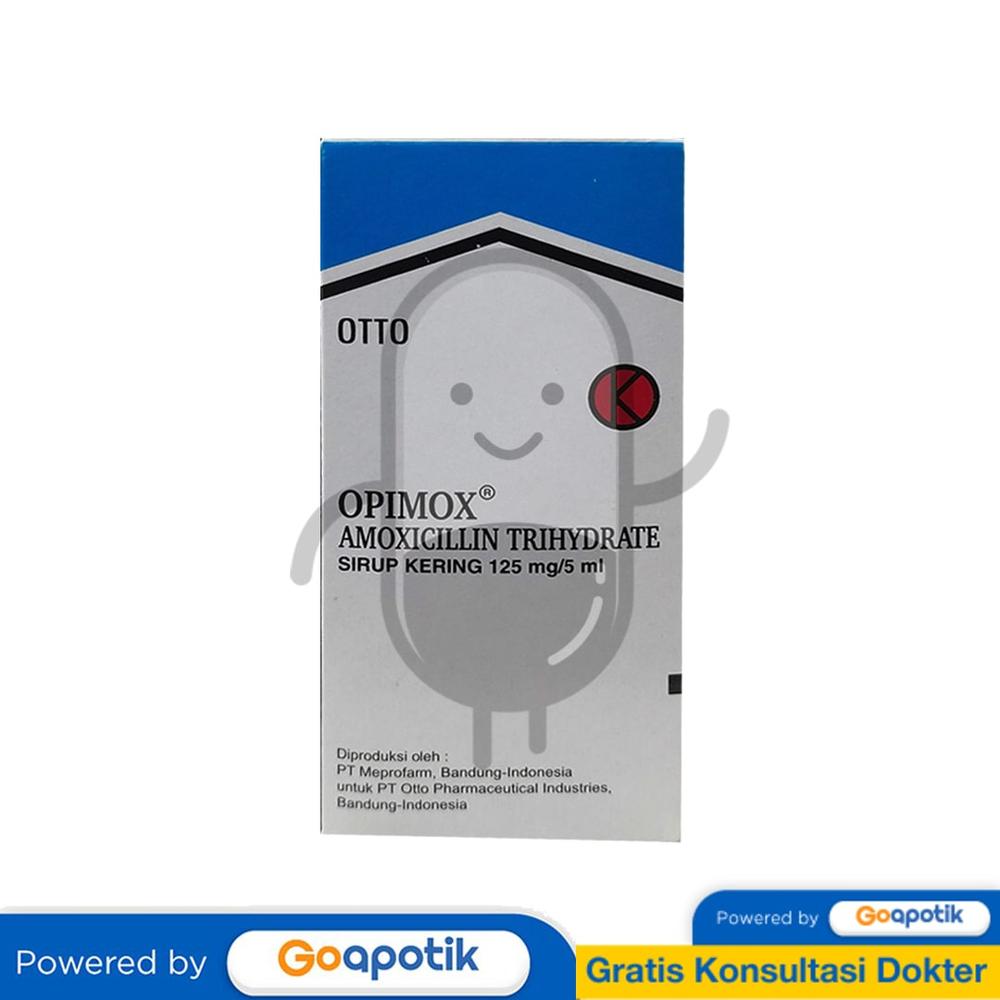 OPIMOX 125 MG/5 ML DRY SYRUP 60 ML