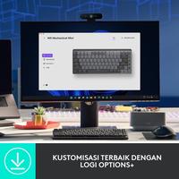 Gambar LOGITECH MX MECHANICAL MINI TACTILE KEYBOARD WIRELESS BLUETOOTH dari GGSTORESBY Kota Surabaya 2 Tokopedia