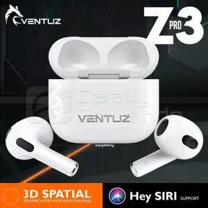 VENTUZ Z3 PRO 3D Spatial Audio With GPS Tracker TWS Earphone