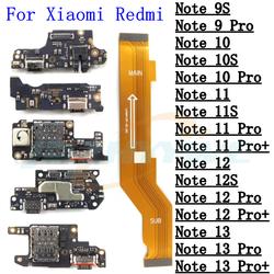 Flex Cable Port De Charge Pour Xiaomi Redmi Note 11/11S 4G – Connexion Carte Mère