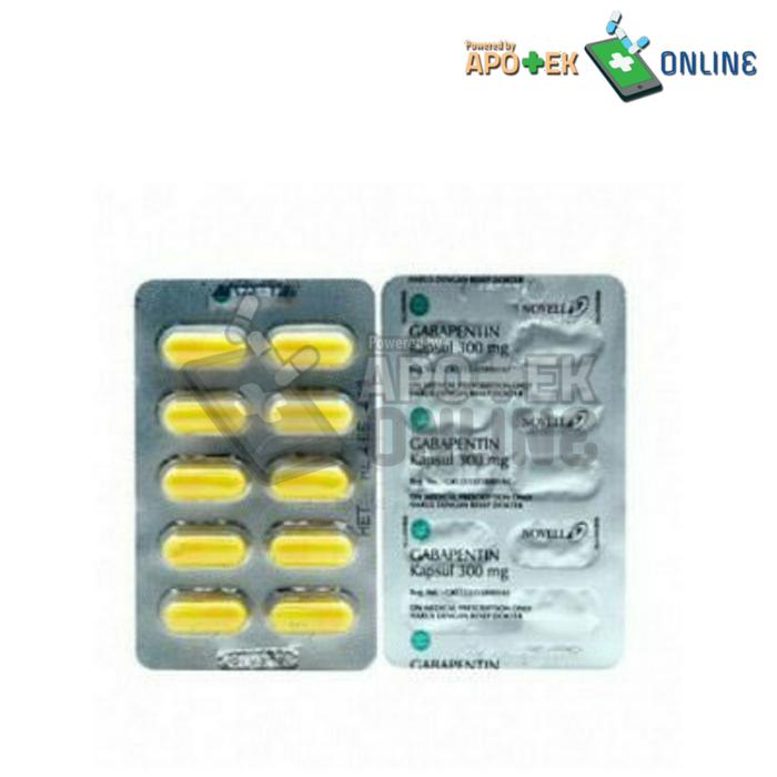 GABAPENTIN NOVELL 300 MG STRIP 10 KAPSUL