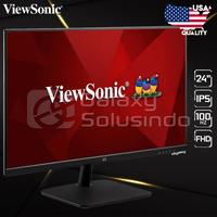 Gambar ViewSonic VA2432-H 24" IPS FHD 100Hz HDMI Monitor dari GASOL KALIURANG Kota Malang 1 Tokopedia
