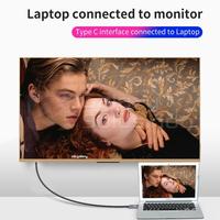 Gambar VENTUZ USB Type-C to HDMI HDTV 4K 30Hz Converter Cable - 2m dari GASOL SUMBERSARI Kota Malang 3 Tokopedia
