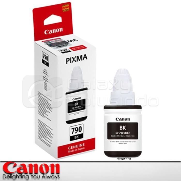 Gambar Canon REFILL GI-790 Black - Tinta Hitam dari Galaxy Solusindo Kota Malang Tokopedia