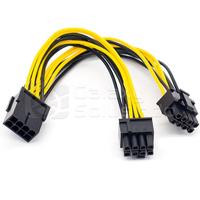 Gambar Kabel Converter 8 Pin Female To Dual 6+2 Pin Male PCIe Cable dari Galaxy Solusindo Kota Malang 2 Tokopedia
