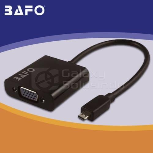 Gambar BAFO Micro HDMI to VGA + Audio BF-2622 dari GASOL KALIURANG Kota Malang Tokopedia