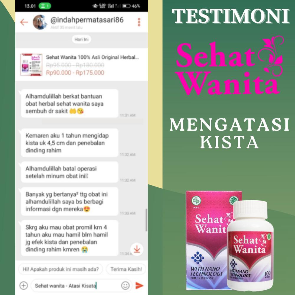 Obat Herbal Sehat Wanita Original Bantu Atasi Miom dan Kista Benjolan di Miss V Bartholin Endometriosis Rahim Ovarium yg paling Aman Herbal [PRODUK TERBAIK] [TERPERCAYA]