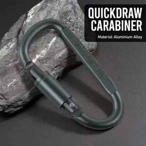 Carabiner Gantungan Tas Quickdraw Carabiner Aluminium Alloy