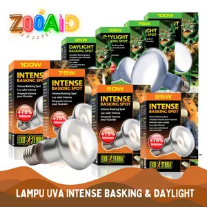 LAMPU UVA EXOTERRA INTENSE DAYLIGHT BASKING PENGHANGAT REPTIL REPTILE