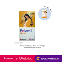 Gambar Folamil Gold 30 Kapsul - Vitamin Ibu Hamil - Halodoc dari Apotek SBS Farma Gading Serpong Kab. Tangerang 1 Tokopedia