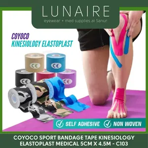 Kinesio tape 5 cm x 4,5 m Kinesiology Tape Elastic Adhesive