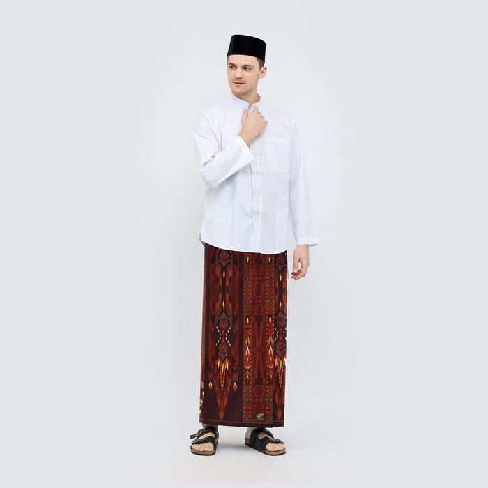 Gambar Sarung ATLAS Idaman 555 Kembang Motif BHS SGL Coklat Tua 02 dari Sarung Atlas Kab. Gresik Tokopedia